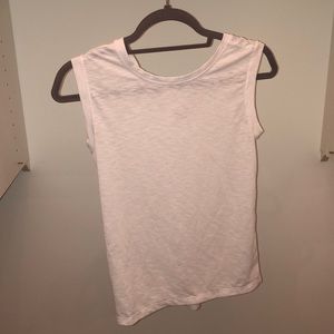 A muscle tee(white)  Zella shirt